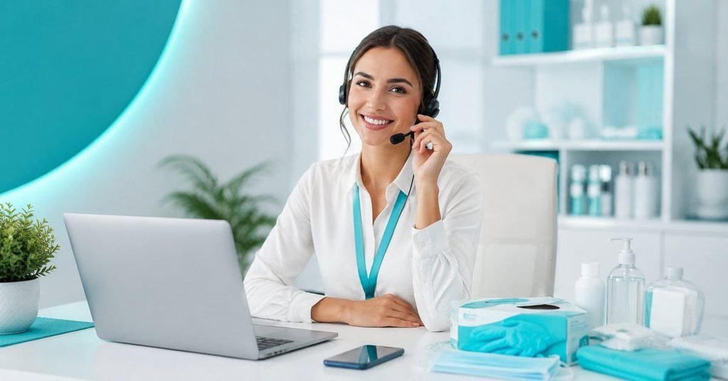 Medical supply enquiry and customer support