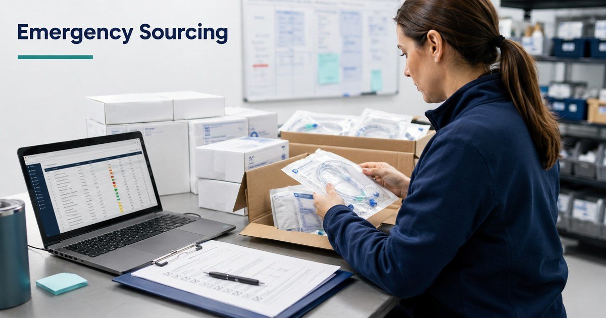 Emergency Medical Device Sourcing During Shortages