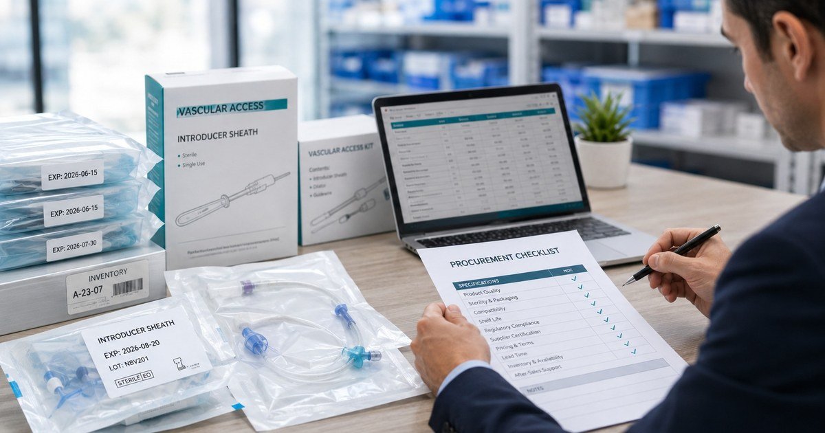 Introducer Sheaths and Vascular Access Devices: Procurement Checklist